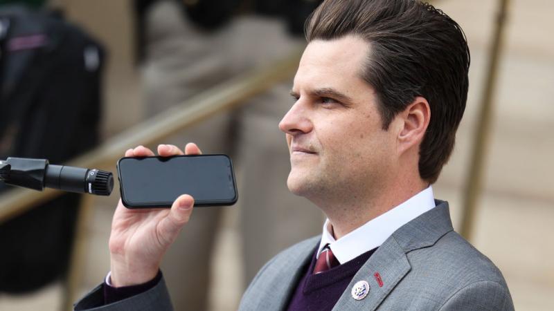 Rep. Matt Gaetz in January 2021