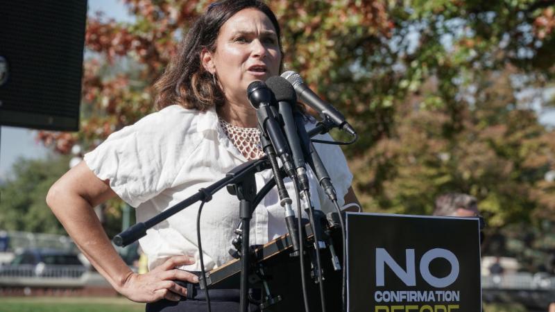 Ilyse Hogue in Washington DC in October 2020 