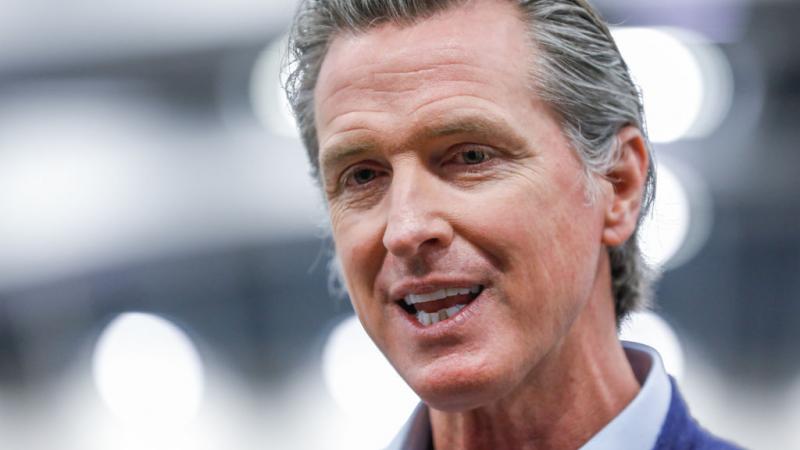 California Gov. Gavin Newsom on Feb. 12, 2021