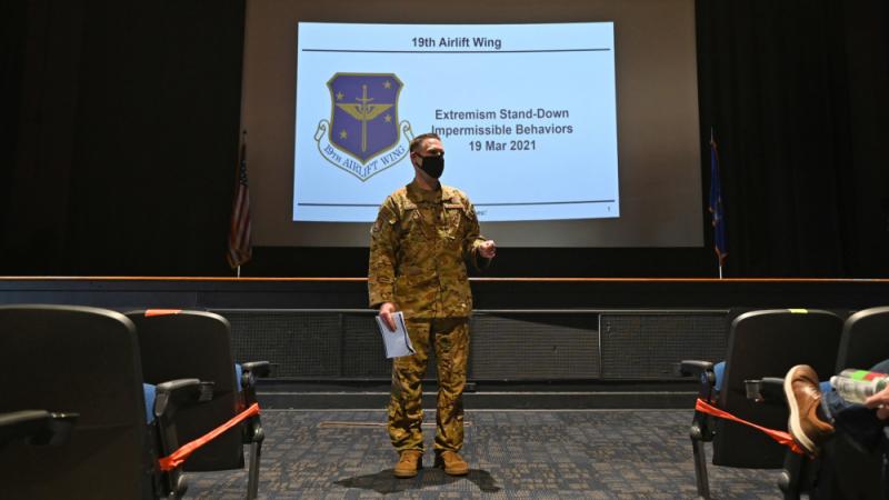 An extremism stand-down day in the Air Force