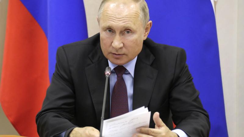 Russian President Vladimir Putin in 2019