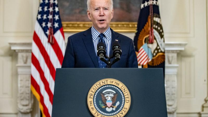 Joe Biden on March 6, 2021