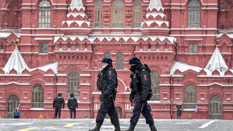 Red Square near the Kremlin in Russia