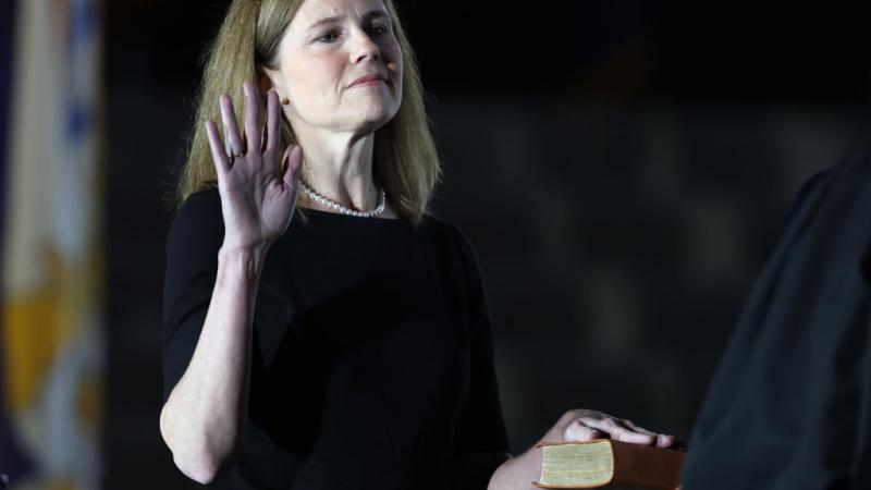 Amy Coney Barrett on Oct. 26, 2020