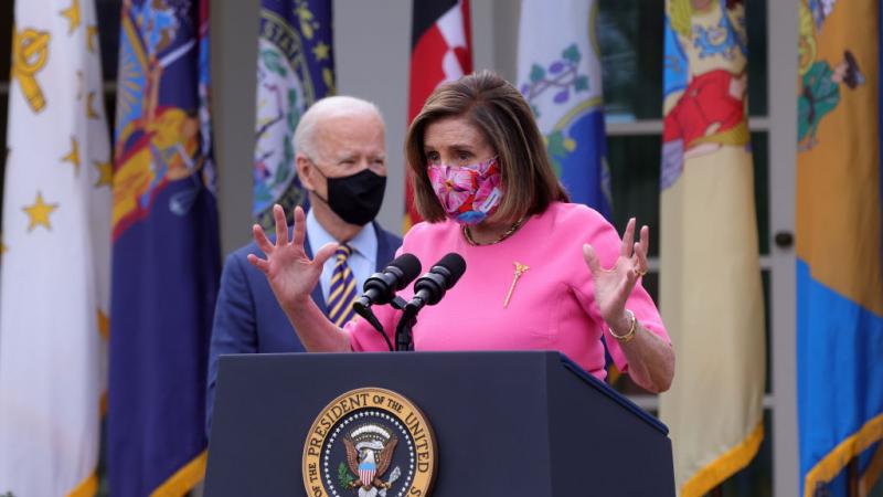 Speaker Pelosi with President Biden