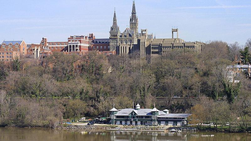 A view of Georgetown's campus