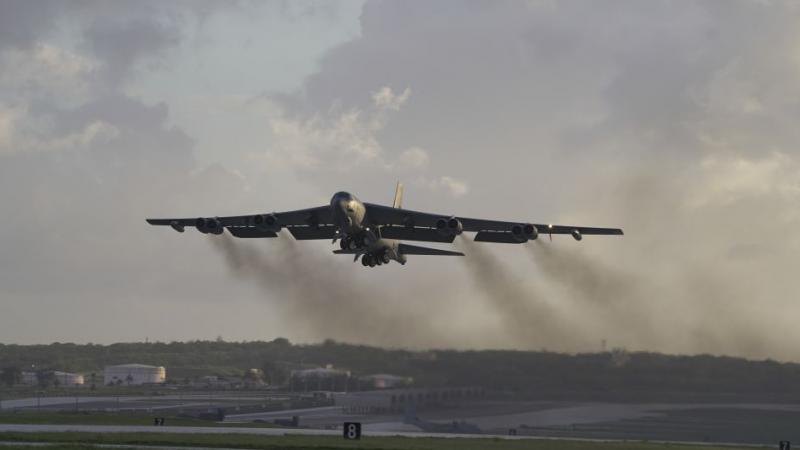 US Air Force B-52H Stratofortress bomber in 2018