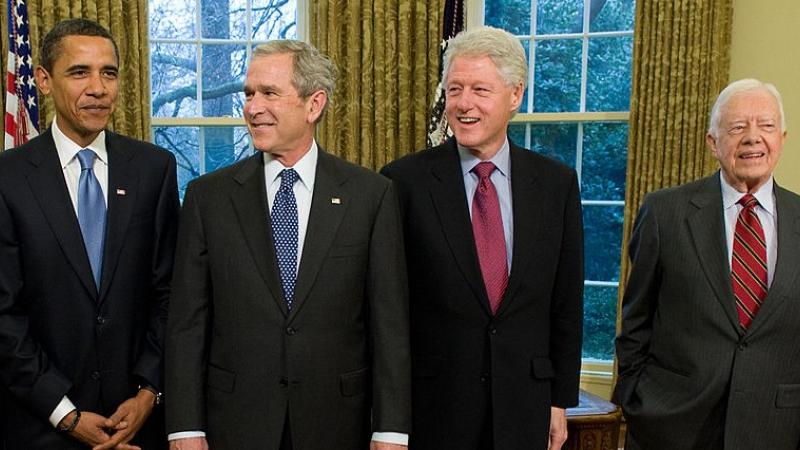 Presidents Carter, Clinton, Bush, Obama
