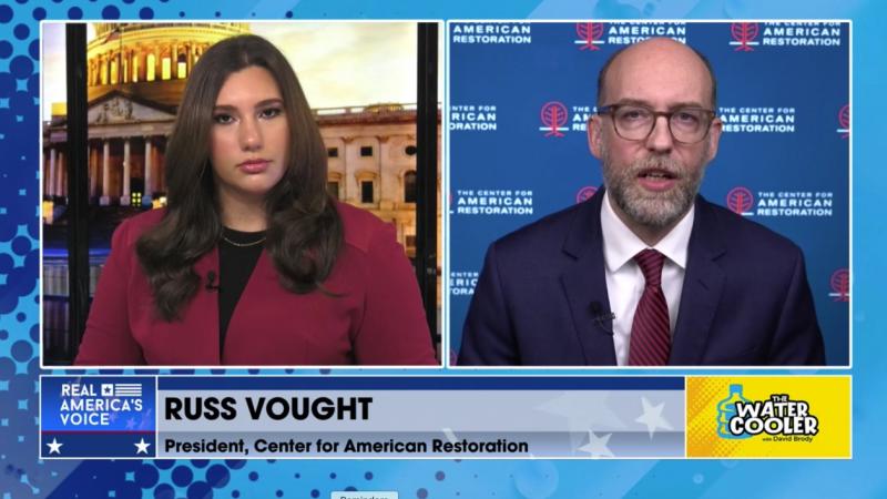 Russ Vought and Sophie Mann