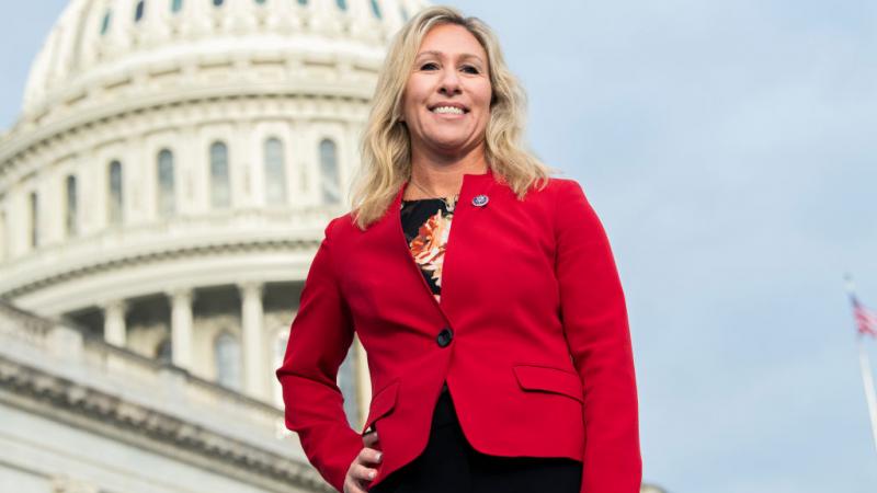 Rep. Marjorie Taylor Greene on January 4, 2021