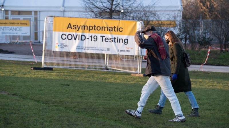 Asymptomatic COVID testing in England