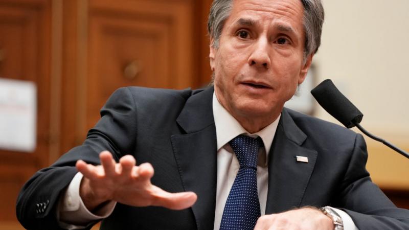 Secretary of State Antony Blinken on March 10, 2021