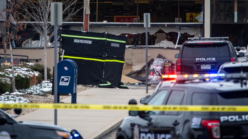 The aftermath of the Boulder, CO shooting