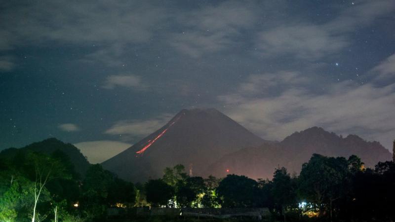 Volcano in Indonesia