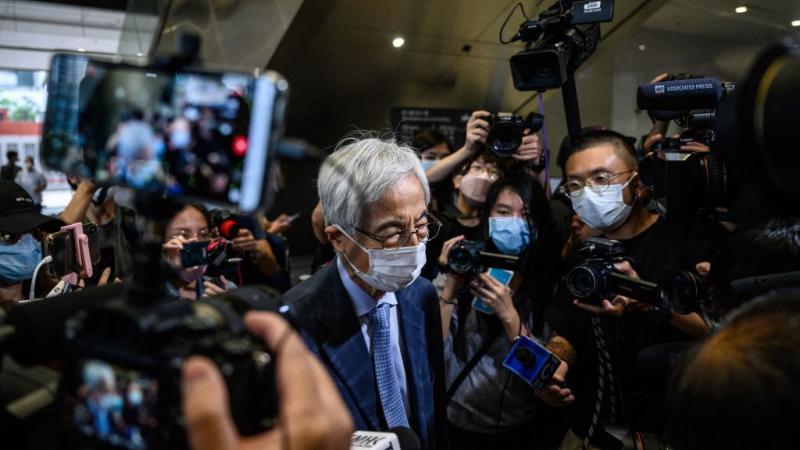 Former lawmaker and barrister Martin Lee Hong Kong on April 16, 2021