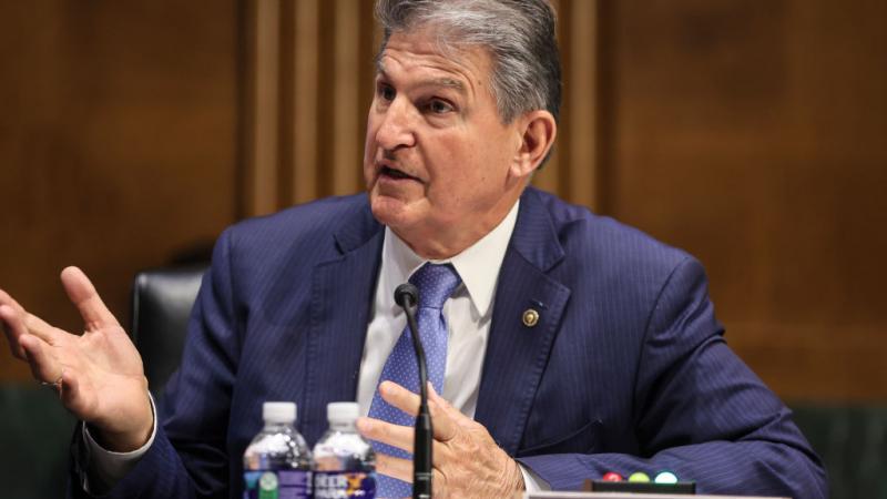 Sen. Joe Manchin on April 20, 2021