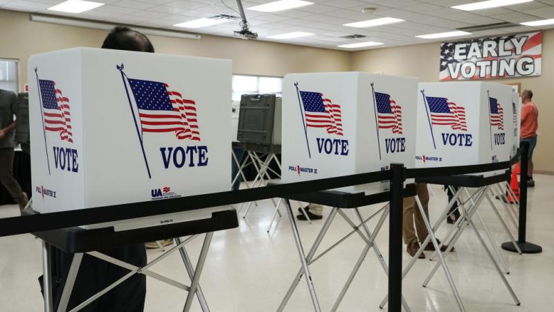 Voters in Tennessee in October 2020