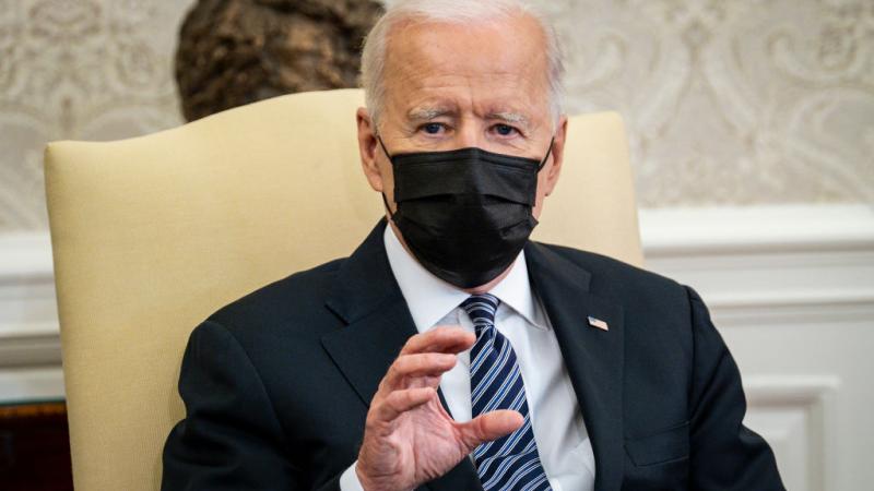 President Joe Biden on April 13, 2021