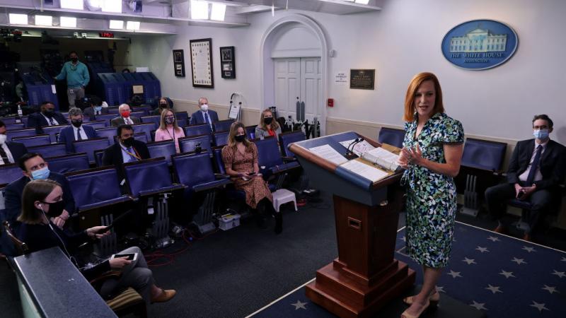White House Press Secretary Jen Psaki, Apr. 16