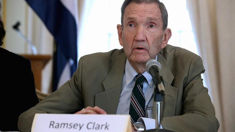 Former U.S. Attorney General Ramsey Clark in 2012