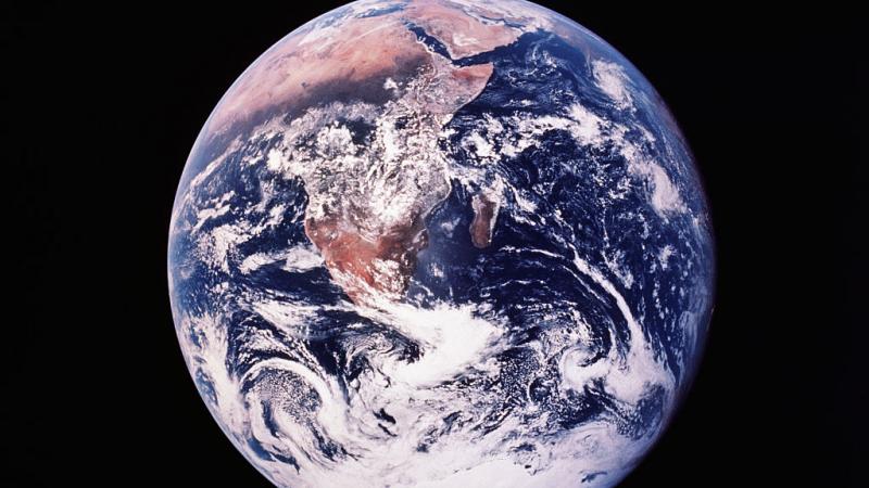 Earth seen from space