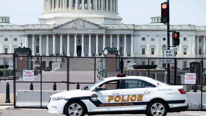 Capitol Police car.