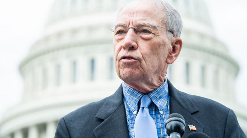 Sen. Chuck Grassley in April 2021