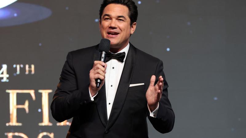 Host Dean Cain speaks onstage during the 24th Family Film Awards at Hilton Los Angeles/Universal City on March 24, 2021 in Universal City, California.
