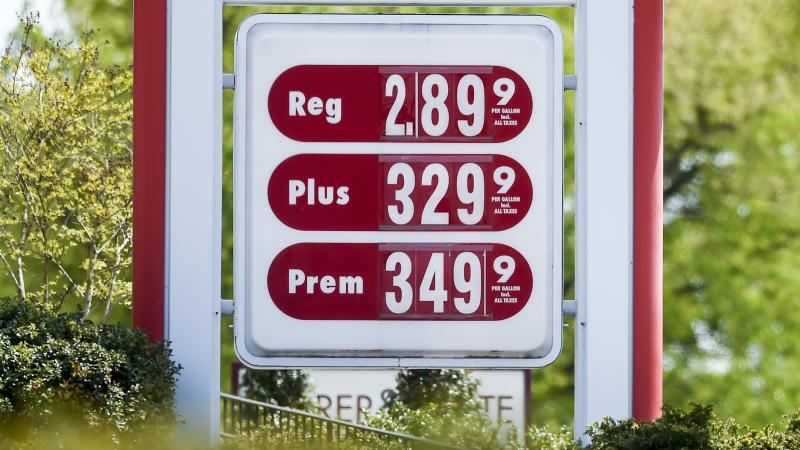 Gas prices at the Lukoil gas station on Penn Ave in West Reading Tuesday afternoon April 27, 2021.