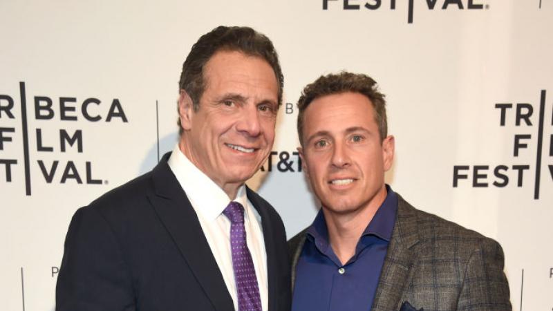 New York Gov. Andrew Cuomo and his brother Chris Cuomo in April 2018