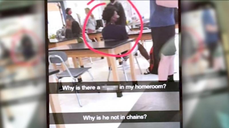 Unidentified Connecticut student calls classmate n-word on Snapchat