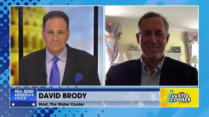 Rick Santorum and David Brody