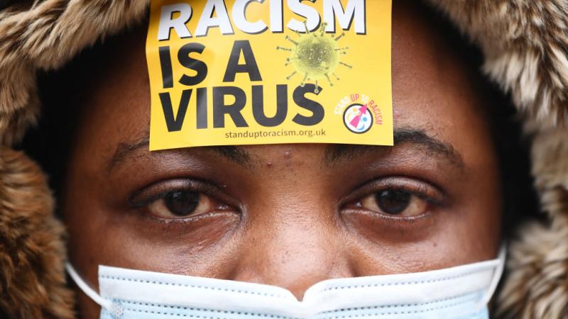 Anti-racist protester.