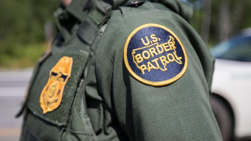Patch on Border Patrol agent's uniform