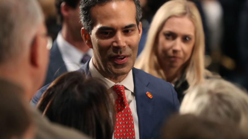 George P. Bush at his grandfather's funeral, 2018
