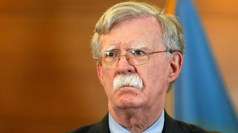 Then-National Security Advisor John Bolton in 2019