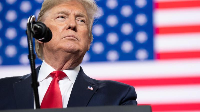 President Trump in January 2020