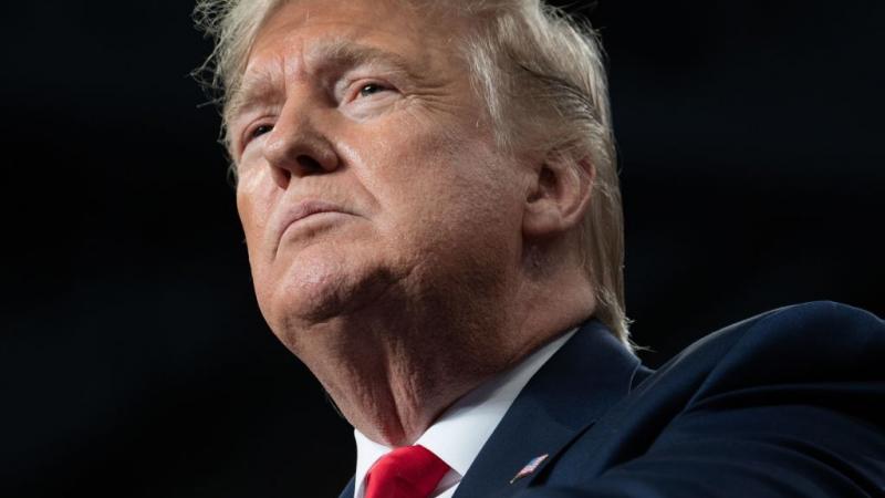 President Trump in January 2020