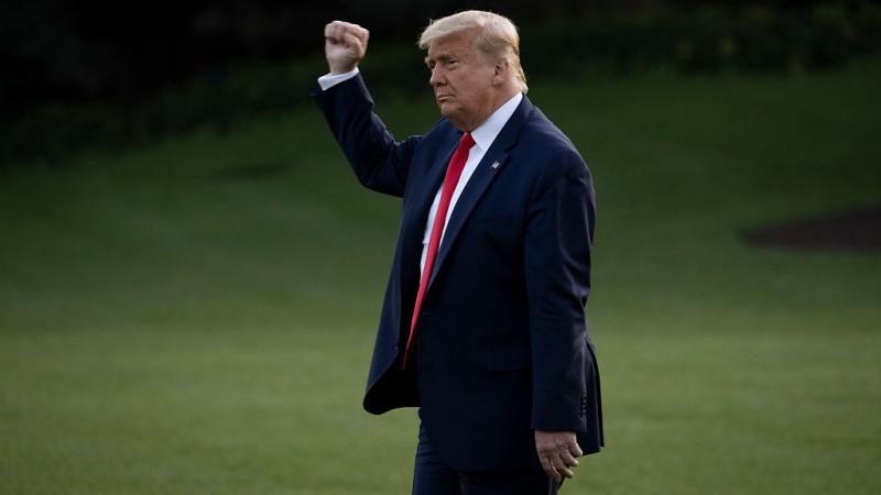 President Trump in October 2020