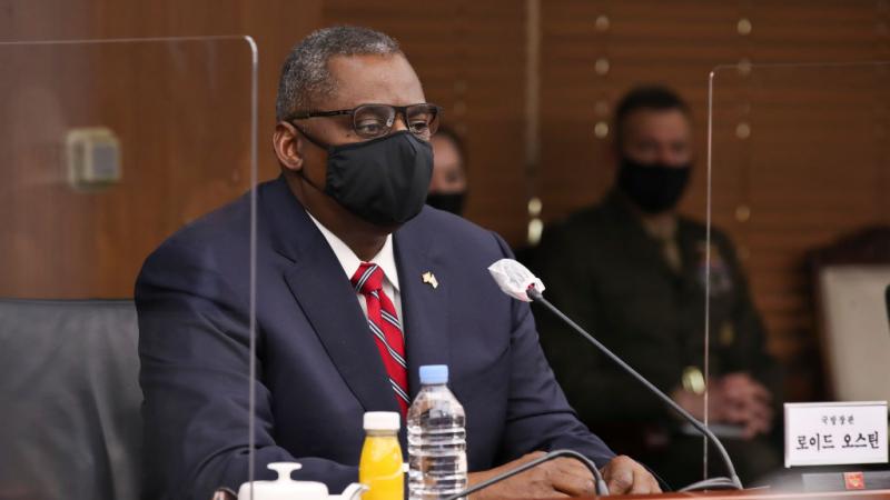 Secretary of Defense Lloyd Austin on March 17, 2021