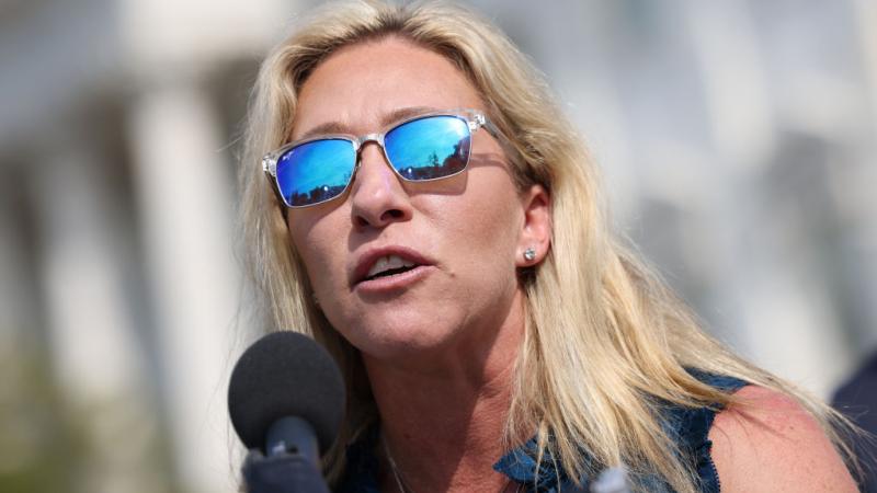 Rep. Marjorie Taylor Greene in May 2021