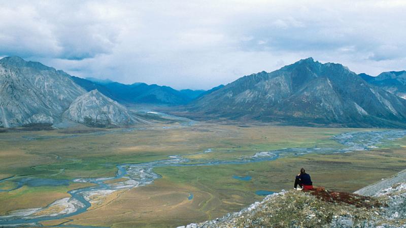 Upper Sheenjek Valley of Arctic National Wildlife Refuge in 1999