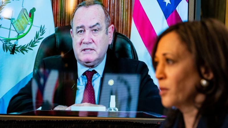 Vice President and Alejandro Giammattei.