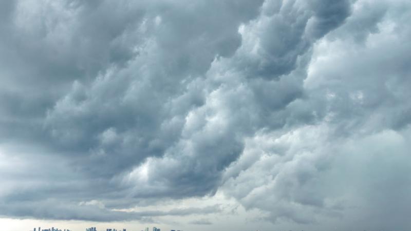 Storm clouds in Florida back in 2019