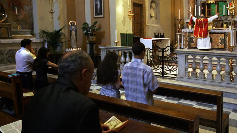 A celebration of the Tridentine Mass