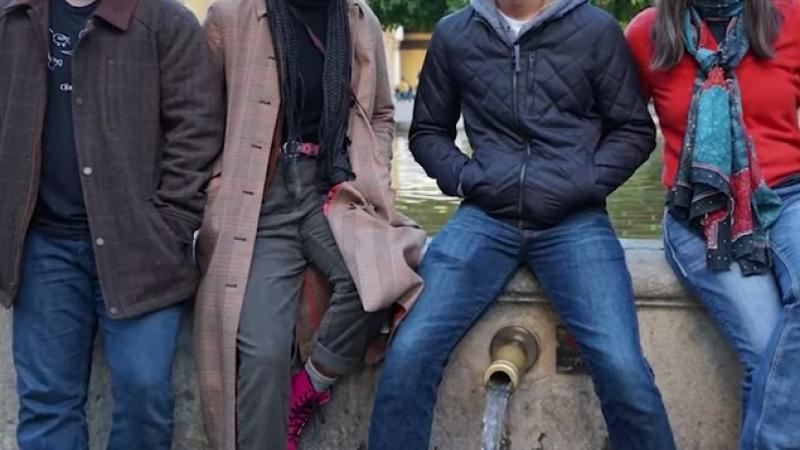 Dr. Tara Gustilo and her children, "considered black by society"