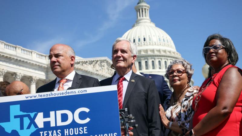 Texas Democrats who fled state legislature.