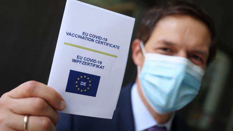 European Union vaccine pass.