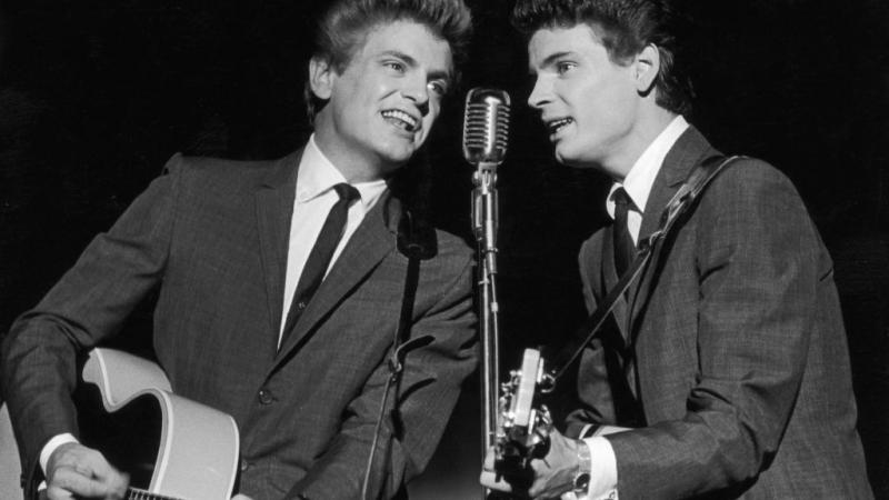 The Everly Brothers (Phil left, Don right)
