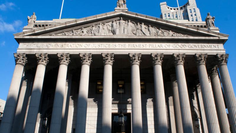 New York State Supreme Court building in Lower Manhattan 